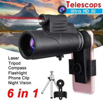 High Magnification List Monoculars Low Light Level Night Vision Waterproof Moisture Military Concert Telescope 50x60
High Magnification List Monoculars Low Light Level Night Vision Waterproof Moisture Military Concert Telescope 50x60