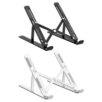 Foldable Laptop Holders Supplies Computer Adjustable Offices Caring Computer Aluminium Stand Bracket for Notebook
Foldable Laptop Holders Supplies Computer Adjustable Offices Caring Computer Aluminium Stand Bracket for Notebook