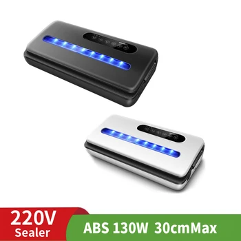 220V 130W Illuminated Vacuum Sealer Kitchen Fully Automatic Portable Household Food Wet and Dry Packaging Machine 36X15X7cm 
220V 130W Illuminated Vacuum Sealer Kitchen Fully Automatic Portable Household Food Wet and Dry Packaging Machine 36X15X7cm