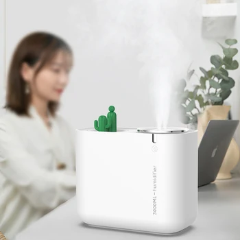 3L Air Humidifier USB Diffuser Humidifier for Home Office Air Purifier Large Capacity With Led Night Lights
3L Air Humidifier USB Diffuser Humidifier for Home Office Air Purifier Large Capacity With Led Night Lights