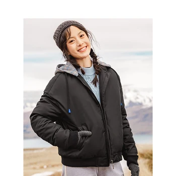 INMAN Winter New Arrival Fashion Contrast Color Hooded Thickened Duck Down Jacket Women Down Coat
INMAN Winter New Arrival Fashion Contrast Color Hooded Thickened Duck Down Jacket Women Down Coat