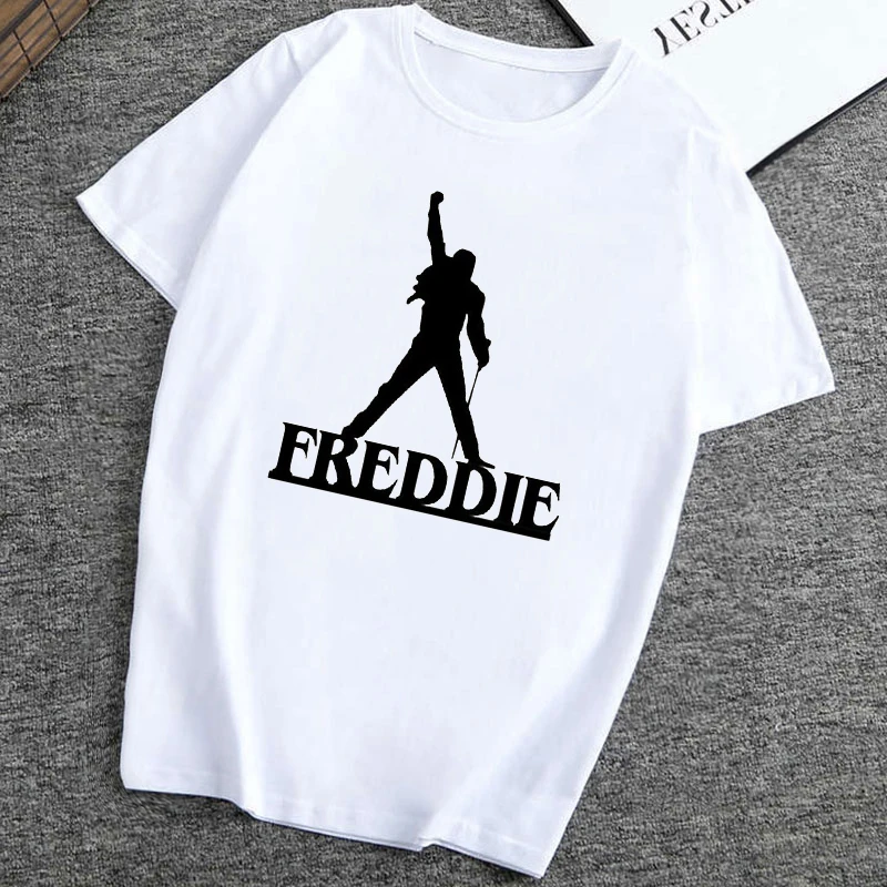 Freddie Mercury T-Shirt Male Hip Hop Rock Hipster T Shirt Casual Tshirts Vintage Aesthetic Clothes Harajuku Top Tees
Freddie Mercury T-Shirt Male Hip Hop Rock Hipster T Shirt Casual Tshirts Vintage Aesthetic Clothes Harajuku Top Tees