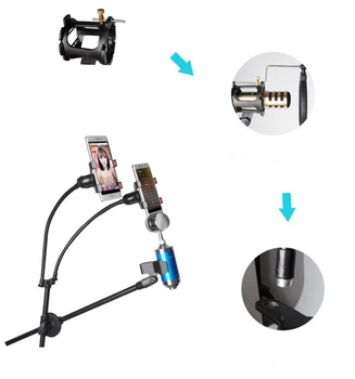 Metal multi-function microphone mobile phone floor support studio professional support for singing
Metal multi-function microphone mobile phone floor support studio professional support for singing