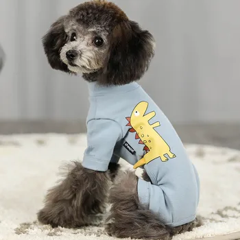 Autumn and Winter 2019 Newest Animal Printed Four-legged Dog Clothes for Small Dog Pink Blue Yellow Colors Pajamas for Dogs
Autumn and Winter 2019 Newest Animal Printed Four-legged Dog Clothes for Small Dog Pink Blue Yellow Colors Pajamas for Dogs