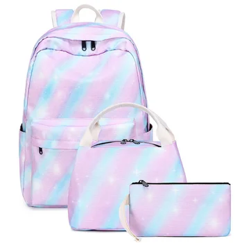 17 Inch New Holografische Laser Rugzak Geborduurd Patent Brief Hologram Rugzak Set Schooltas + Schoudertas + Penbag 3Pcs
17 Inch New Holografische Laser Rugzak Geborduurd Patent Brief Hologram Rugzak Set Schooltas + Schoudertas + Penbag 3Pcs