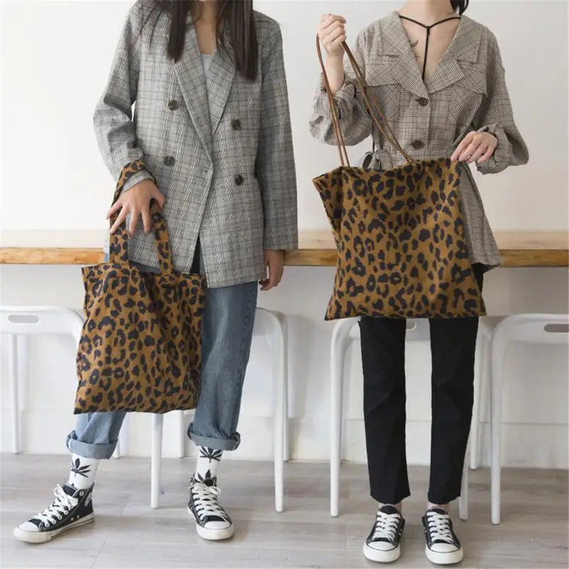 Leopard Print Shoulder Bag Corduroy Vintage Fashion Leopard Tote Hand Bags Women Ladies Casual Shopping Shopper Handbags Purse
Leopard Print Shoulder Bag Corduroy Vintage Fashion Leopard Tote Hand Bags Women Ladies Casual Shopping Shopper Handbags Purse