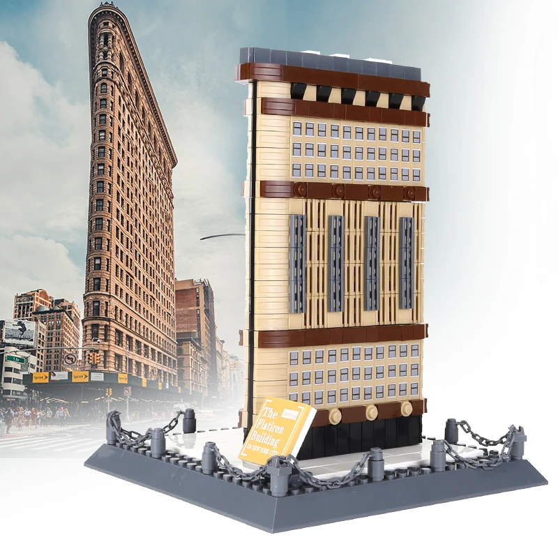 World Famous Architecture Diamond Building Blocks 838PCS DIY Assembly Bricks The Flatiron Building-New York Block Toys For Kids
World Famous Architecture Diamond Building Blocks 838PCS DIY Assembly Bricks The Flatiron Building-New York Block Toys For Kids