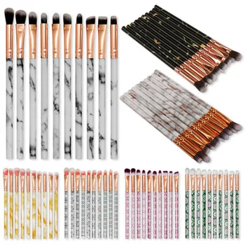 10Pcs/Set Eye Shadow Makeup Brushes Marbling Handle Cosmetic Eyeshadow Eyeliner Eyebrow Cosmetic Make up Brush Kit
10Pcs/Set Eye Shadow Makeup Brushes Marbling Handle Cosmetic Eyeshadow Eyeliner Eyebrow Cosmetic Make up Brush Kit