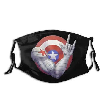 Anti Haze Protection Mask Captain America Winter Soldier Reusable Mouth Mask With Replaceable PM2.5 Filters Retro Respirator
Anti Haze Protection Mask Captain America Winter Soldier Reusable Mouth Mask With Replaceable PM2.5 Filters Retro Respirator