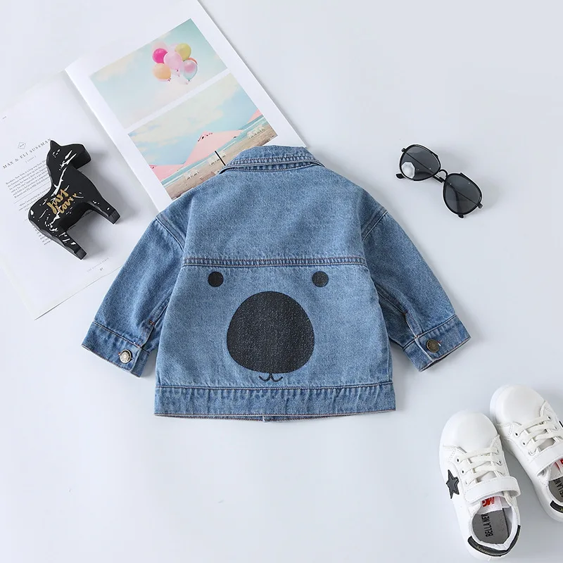 Chenchenjia Infant Children's Clothing BOY'S Baby Jeans Coat Spring 1-3 Years Old Children Denim Jacket Bear Coat
Chenchenjia Infant Children's Clothing BOY'S Baby Jeans Coat Spring 1-3 Years Old Children Denim Jacket Bear Coat