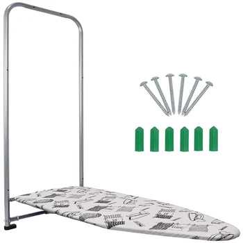 Duwee Wall Mounted Folding Ironing Board Space Saving Ironing Board in the Closet Fireproof Ironing Board Cover Padded
Duwee Wall Mounted Folding Ironing Board Space Saving Ironing Board in the Closet Fireproof Ironing Board Cover Padded