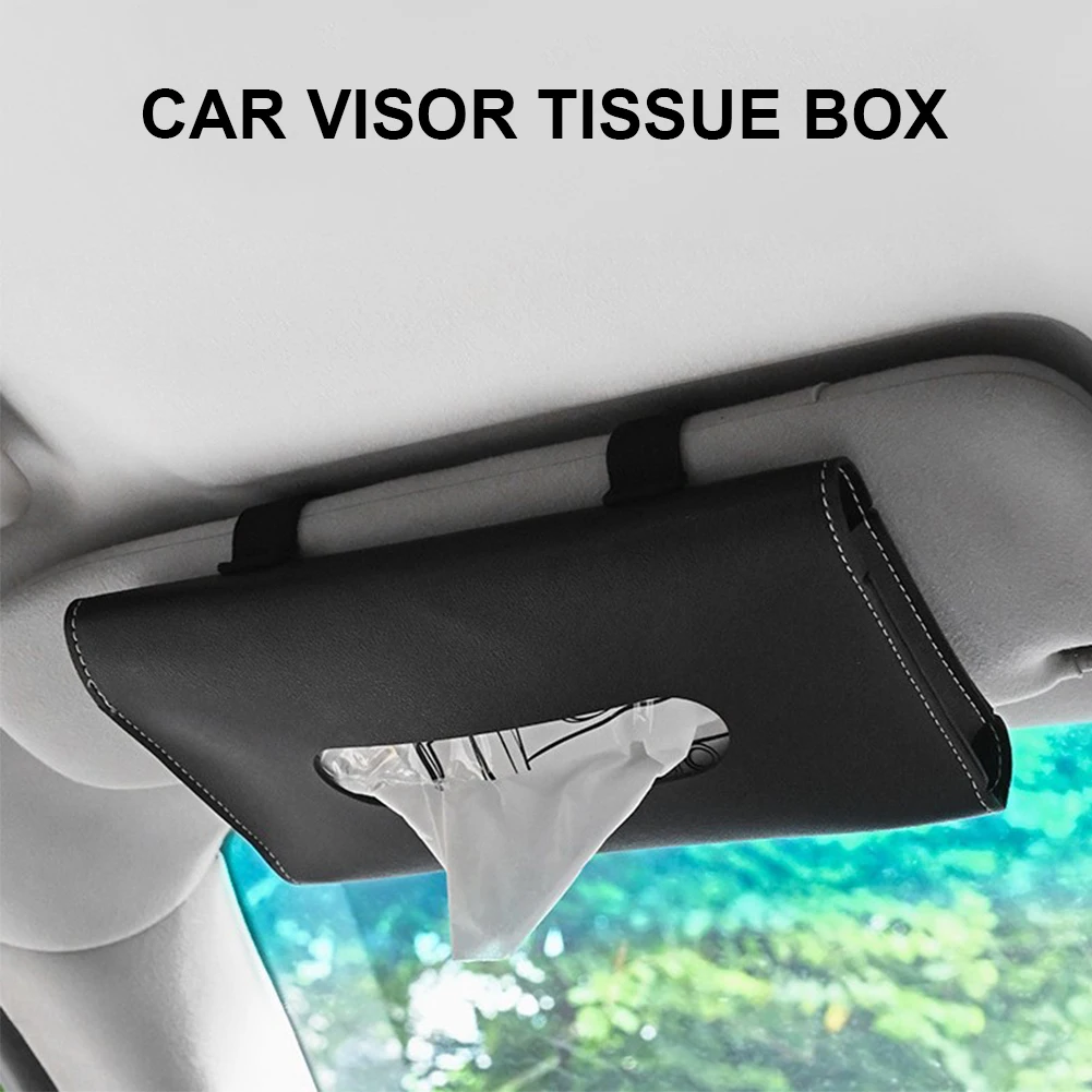 3 Colors Car Tissue Box Towel Sets Car Sun Visor PU Leather Tissue Box Holder Auto Car Interior Storage Decoration Accessories
3 Colors Car Tissue Box Towel Sets Car Sun Visor PU Leather Tissue Box Holder Auto Car Interior Storage Decoration Accessories