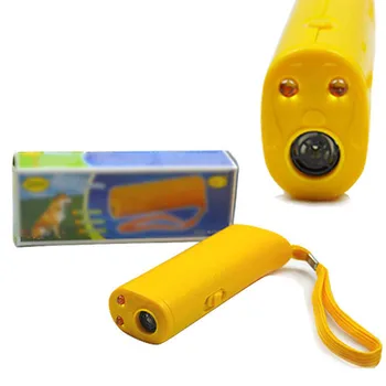 1Pcs Anti Barking Dog Repeller Stop Bark Plastic Dog Repeller Training Device LED Flashlight Ultrasonic Pet Accessories
1Pcs Anti Barking Dog Repeller Stop Bark Plastic Dog Repeller Training Device LED Flashlight Ultrasonic Pet Accessories