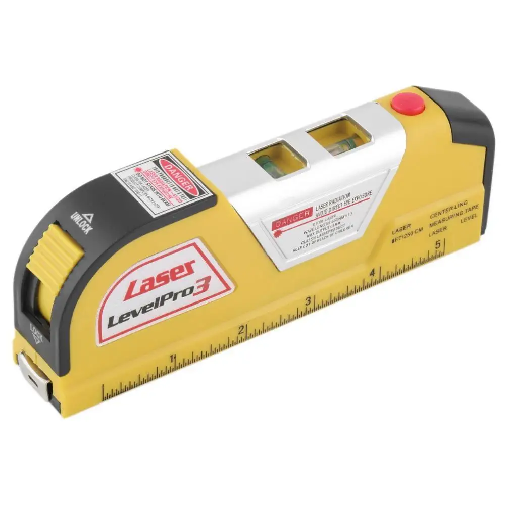 XX-LV02 MultiFunction Laser level nivel wire Infrared Line Laser Level Tape Measure 8FT 2 way level bubbles Level niveau Laser
XX-LV02 MultiFunction Laser level nivel wire Infrared Line Laser Level Tape Measure 8FT 2 way level bubbles Level niveau Laser
