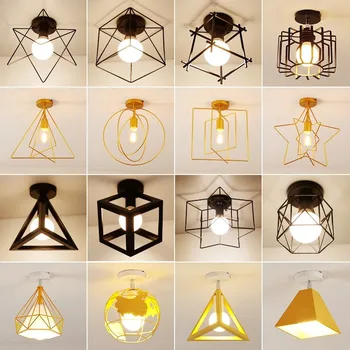Vintage Industrial Ceiling Light Flush Mount Ceiling Lamp LED Modern Plafondlamp Iron Plafonnier Living Room Corridor Balcony
Vintage Industrial Ceiling Light Flush Mount Ceiling Lamp LED Modern Plafondlamp Iron Plafonnier Living Room Corridor Balcony