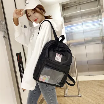 MAIOUMY New Woman's Backpack Large Capacity Solid Casual School Backpacks Female Nylon Waterproof Mochila Ladies Travel BackBags
MAIOUMY New Woman's Backpack Large Capacity Solid Casual School Backpacks Female Nylon Waterproof Mochila Ladies Travel BackBags
