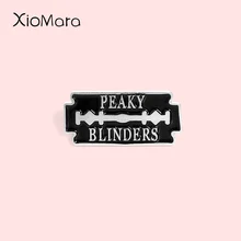 Razor Blade Enamel Pin Punk Quotes Gangster Movie Jewelry TV Teleplay Badge Enamel Brooch Lapel pins For Friends Gifts
Razor Blade Enamel Pin Punk Quotes Gangster Movie Jewelry TV Teleplay Badge Enamel Brooch Lapel pins For Friends Gifts