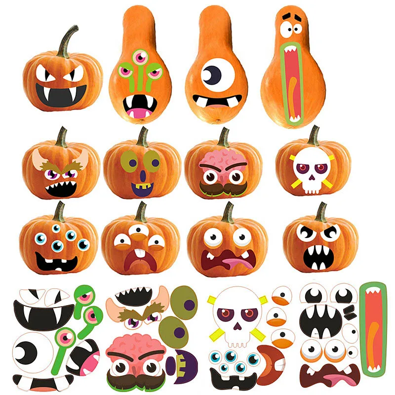 1/2/3/4pcs Cute Cartoon Big Eye Mouth Monster Skull Halloween Stickers Kids Toy For DIY Scrapbooking Craft Photo Albums Supplies
1/2/3/4pcs Cute Cartoon Big Eye Mouth Monster Skull Halloween Stickers Kids Toy For DIY Scrapbooking Craft Photo Albums Supplies