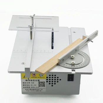 Woodworking Tools Mini Table Saw Desktop Chainsaw DIY Small Cutting Table Saw Woodworking Sierra Wood Horizontal YESOK T50