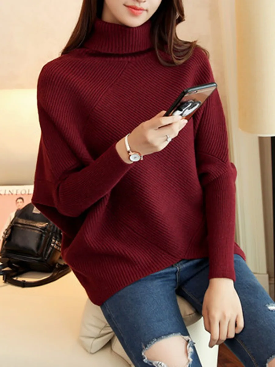 Spring, Autumn and Winter 2009 Knitted High-collar Asymmetric Bottom Block Suit Black Warm Outer Wearing Sweater Women's Loose B
Spring, Autumn and Winter 2009 Knitted High-collar Asymmetric Bottom Block Suit Black Warm Outer Wearing Sweater Women's Loose B