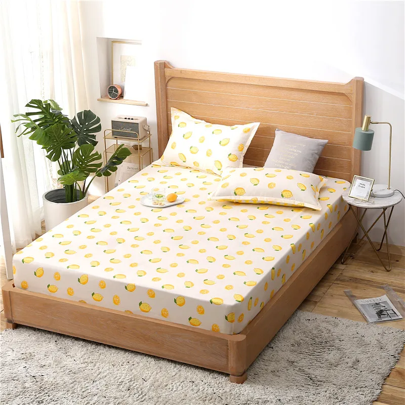(50)1PCS Lemon Printed Fitted Sheet Mattress Covers Single 1.0 Double Size Bed Sheets On Elastic Band Rubber Sheet Linen
(50)1PCS Lemon Printed Fitted Sheet Mattress Covers Single 1.0 Double Size Bed Sheets On Elastic Band Rubber Sheet Linen