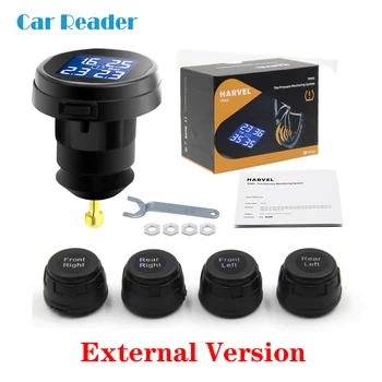 TS61 Tire Pressure Monitoring System Wireless Real-time Cigarette Lighter Plug TPMS and Temperature Gauge with External Sensor
TS61 Tire Pressure Monitoring System Wireless Real-time Cigarette Lighter Plug TPMS and Temperature Gauge with External Sensor