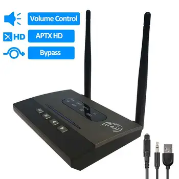aptX HD Bluetooth Transmitter for TV PC, Bluetooth Receiver for Home Stereo, Dual Link aptX LL Wireless Audio Adapter Long Range
aptX HD Bluetooth Transmitter for TV PC, Bluetooth Receiver for Home Stereo, Dual Link aptX LL Wireless Audio Adapter Long Range
