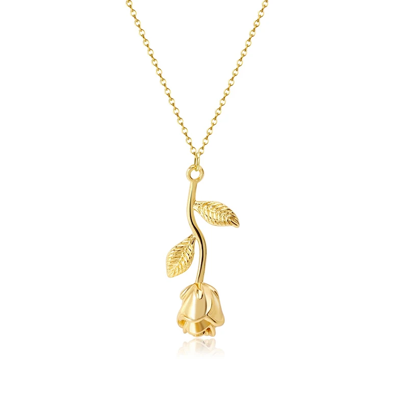 Rose Necklace Rose Flower Necklace Gold Roses Beauty Roses Pendant Necklace For Women Gift
Rose Necklace Rose Flower Necklace Gold Roses Beauty Roses Pendant Necklace For Women Gift