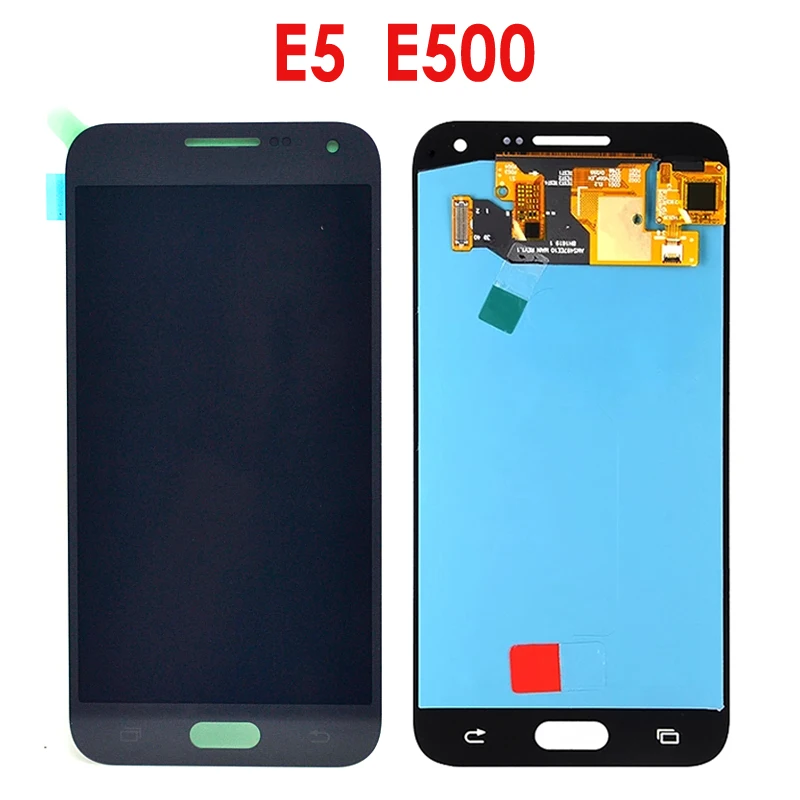 AMOLED Screen For Samsung Galaxy E5 E500 E500F E500H Lcd Display with Touch screen panel Digitizer with frame assembly parts
AMOLED Screen For Samsung Galaxy E5 E500 E500F E500H Lcd Display with Touch screen panel Digitizer with frame assembly parts