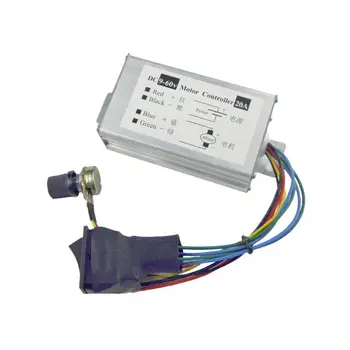 CHANCS PMW Speed Controller DC 9V-60V 20A Brush Motor Driver Controls Module Monitor Dimmer Governor with Switch & Knob
CHANCS PMW Speed Controller DC 9V-60V 20A Brush Motor Driver Controls Module Monitor Dimmer Governor with Switch & Knob