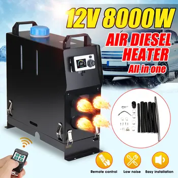 8000W 12V Four Hole Car Heater Black Car Heater All In One 8kW Air Diesels Heater with LCD Monitor Remote Control for Trucks Car
8000W 12V Four Hole Car Heater Black Car Heater All In One 8kW Air Diesels Heater with LCD Monitor Remote Control for Trucks Car