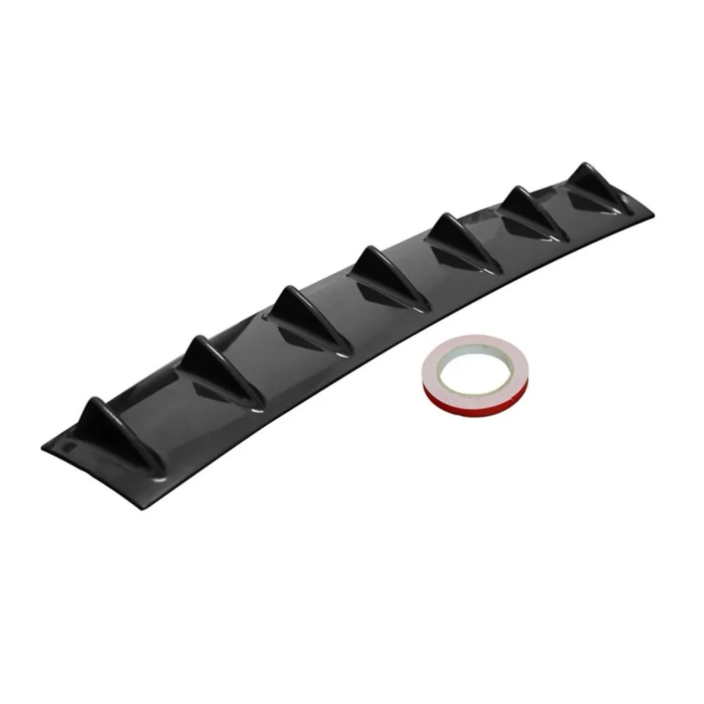 Universal Car Rear Bumper Lip Diffuser 7 Fin Shark Fin Style Car Back Bumper Spoiler Lip Splitter Car-Styling ABS Plastic Black
Universal Car Rear Bumper Lip Diffuser 7 Fin Shark Fin Style Car Back Bumper Spoiler Lip Splitter Car-Styling ABS Plastic Black