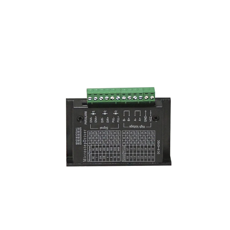 Stepper motor driver cintroller TB6600 4A DC9-40VDC 32 subdivision for 42 stepper nema17 two phase hybrid
Stepper motor driver cintroller TB6600 4A DC9-40VDC 32 subdivision for 42 stepper nema17 two phase hybrid