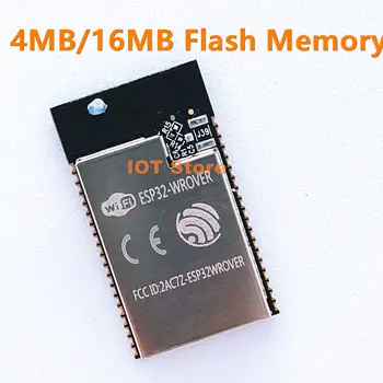 ESP32-WROVER ESP-32 4MB/16MB Flash Memory SMD module ESP32-D0WDQ6 PCB antenna
ESP32-WROVER ESP-32 4MB/16MB Flash Memory SMD module ESP32-D0WDQ6 PCB antenna
