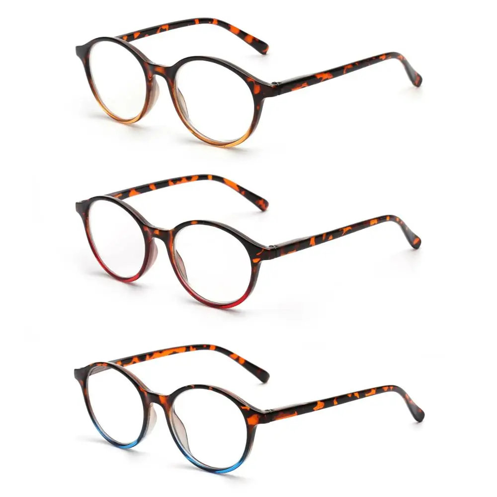 3pcs/set Vintage Round Reading Glasses Women Demi Spring Hinge Glasses for Reader Men Women
3pcs/set Vintage Round Reading Glasses Women Demi Spring Hinge Glasses for Reader Men Women