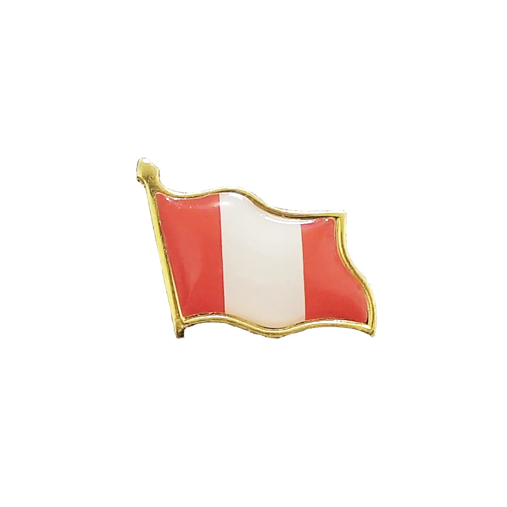 Peru, South America Flag Tie Nail Badge Lapel Pin American Paint Pin Brooch Decoration Backpack Decoration
Peru, South America Flag Tie Nail Badge Lapel Pin American Paint Pin Brooch Decoration Backpack Decoration