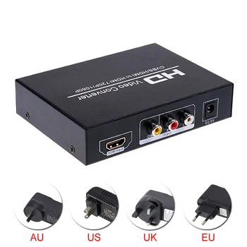 1080P 60hz HDMI TO HDMI AV TO HDMI Converter Video Converter Box with Power Adapter For Game Console HD Player
1080P 60hz HDMI TO HDMI AV TO HDMI Converter Video Converter Box with Power Adapter For Game Console HD Player