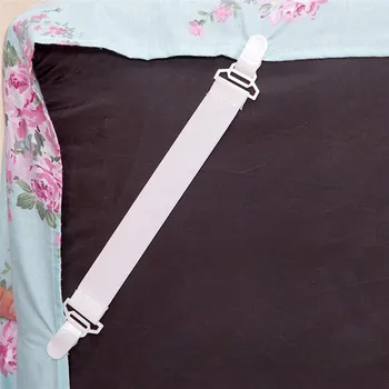 4 Pcs Bed Sheet Fasteners Straps Grippers Suspender Cord Hook Loop Clasps Elastic Mattress Cover Fixing Slip-Resistant Belt
4 Pcs Bed Sheet Fasteners Straps Grippers Suspender Cord Hook Loop Clasps Elastic Mattress Cover Fixing Slip-Resistant Belt