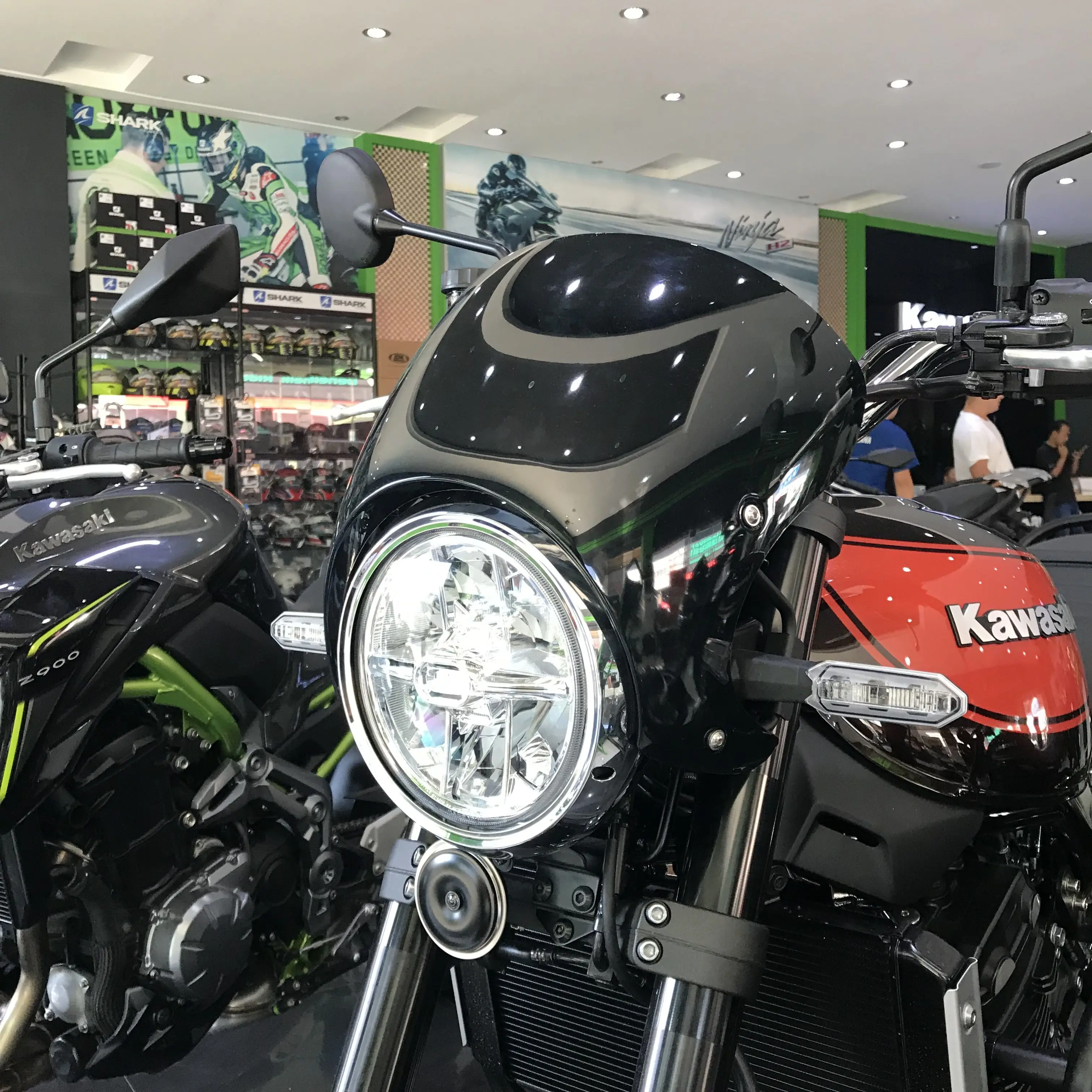 Z 900RSフロントガラスフェアリング風偏向器カワサキZ900RSカフェレーサー2018 2019 2020 2021 2022 z 900 rs米国  - AliExpress Automobiles  Motorcycles