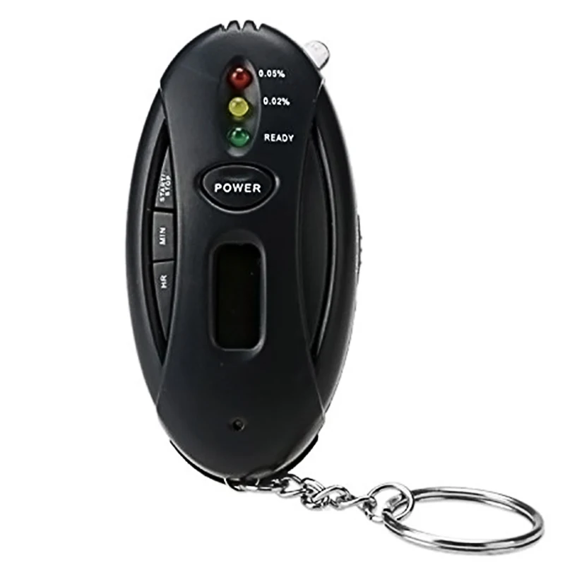 Quick Response Alcohol Tester Professional Breathalyzer Detector Digital Portable Mini Timer LED Light Warning Breathalyser
Quick Response Alcohol Tester Professional Breathalyzer Detector Digital Portable Mini Timer LED Light Warning Breathalyser