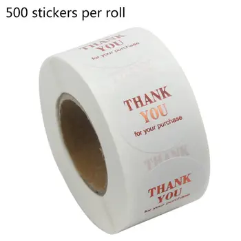 500pcs Thank You for Your Purchase Stickers Gold Foil Seal Label Scrapbooking Wedding Decoration Stationery Sticker
500pcs Thank You for Your Purchase Stickers Gold Foil Seal Label Scrapbooking Wedding Decoration Stationery Sticker