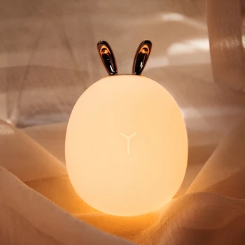 Cute Deer Rabbit Touch LED Night Light Cartoon Dimmable Lamp USB Rechargeable For Children Kids Baby Gift Bedside Bedroom
Cute Deer Rabbit Touch LED Night Light Cartoon Dimmable Lamp USB Rechargeable For Children Kids Baby Gift Bedside Bedroom
