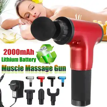 2020 New Muscle Massage Therapy Vibration Guns Muscle Massager Pain Sport Massage Machine Deep pressure Relax Body With 4 Heads
2020 New Muscle Massage Therapy Vibration Guns Muscle Massager Pain Sport Massage Machine Deep pressure Relax Body With 4 Heads