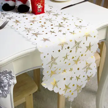 Christmas Table Runner European Embroidered Santa Table Flag Home Garden Home Textile Festival Decoration
Christmas Table Runner European Embroidered Santa Table Flag Home Garden Home Textile Festival Decoration