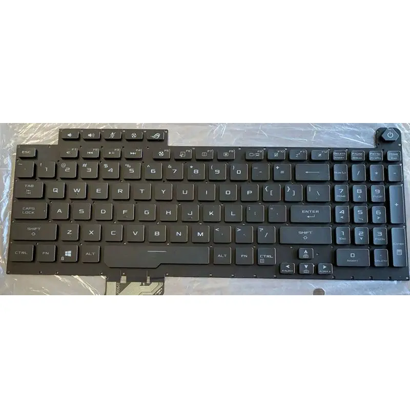 Новая клавиатура для ASUS ROG strix G731 GV G731G G731GW G731GU, кристальная подсветка для игрового компьютера США, клавиатуры
Новая клавиатура для ASUS ROG strix G731 GV G731G G731GW G731GU, кристальная подсветка для игрового компьютера США, клавиатуры