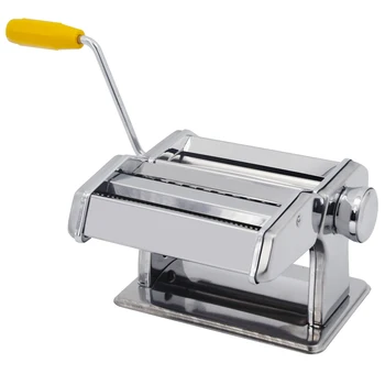 Manual Noodle Pasta Maker Stainless Steel Noodle Machine Spaghetti Tagliatelle Ravioli Dumpling Maker Machine With Two Cutter
Manual Noodle Pasta Maker Stainless Steel Noodle Machine Spaghetti Tagliatelle Ravioli Dumpling Maker Machine With Two Cutter