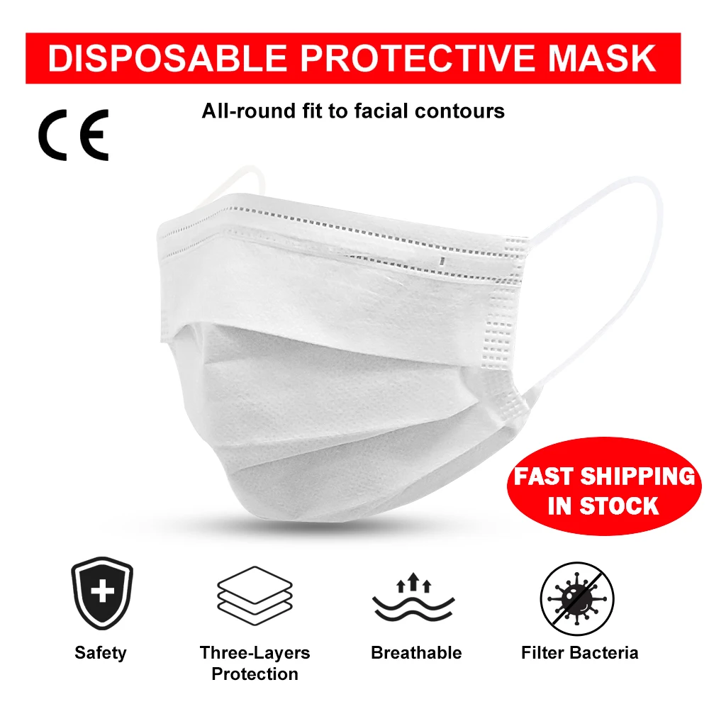 Face-Mouth-Mask-Disposable-3-Layer-Anti-fog-Dust-Breathable-Face-Masks-Elastic-Earloop-Facial-Protective