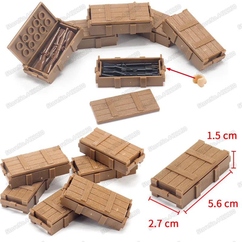 Military ww2 Weapons Box Army Soldier Figures Special Forces Assemble Building Blocks Storage Box Set Child Christmas Gifts Toys
Military ww2 Weapons Box Army Soldier Figures Special Forces Assemble Building Blocks Storage Box Set Child Christmas Gifts Toys