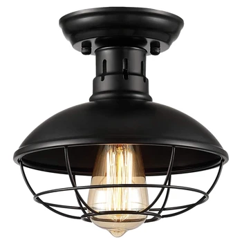 Cage Light , Metal Cage Ceiling Light E26, Industrial Rustic Light for Kitchen , Industrial Ceiling Light Pendant
Cage Light , Metal Cage Ceiling Light E26, Industrial Rustic Light for Kitchen , Industrial Ceiling Light Pendant