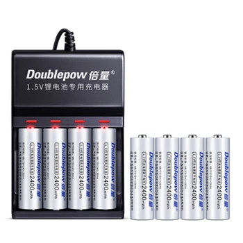 1.5v 2400mWh AA rechargeable battery AA lithium battery fast charging through USB 4 slot smart charger
1.5v 2400mWh AA rechargeable battery AA lithium battery fast charging through USB 4 slot smart charger